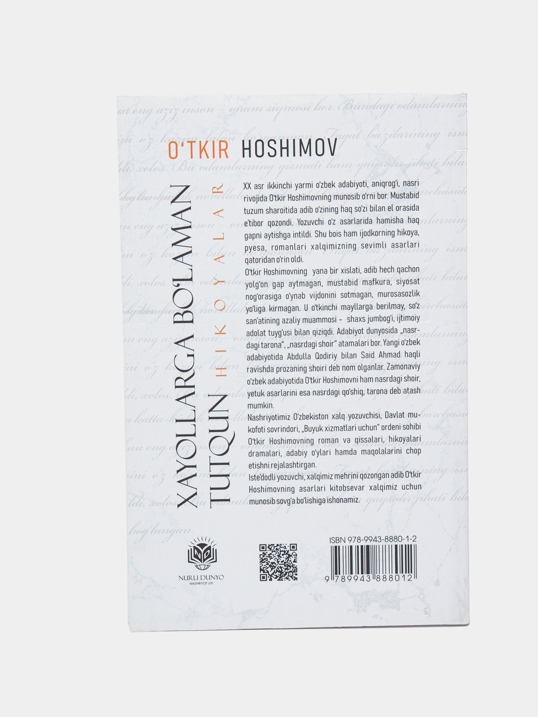 Xayollarga bulaman tutqun, Utkir Xashimov