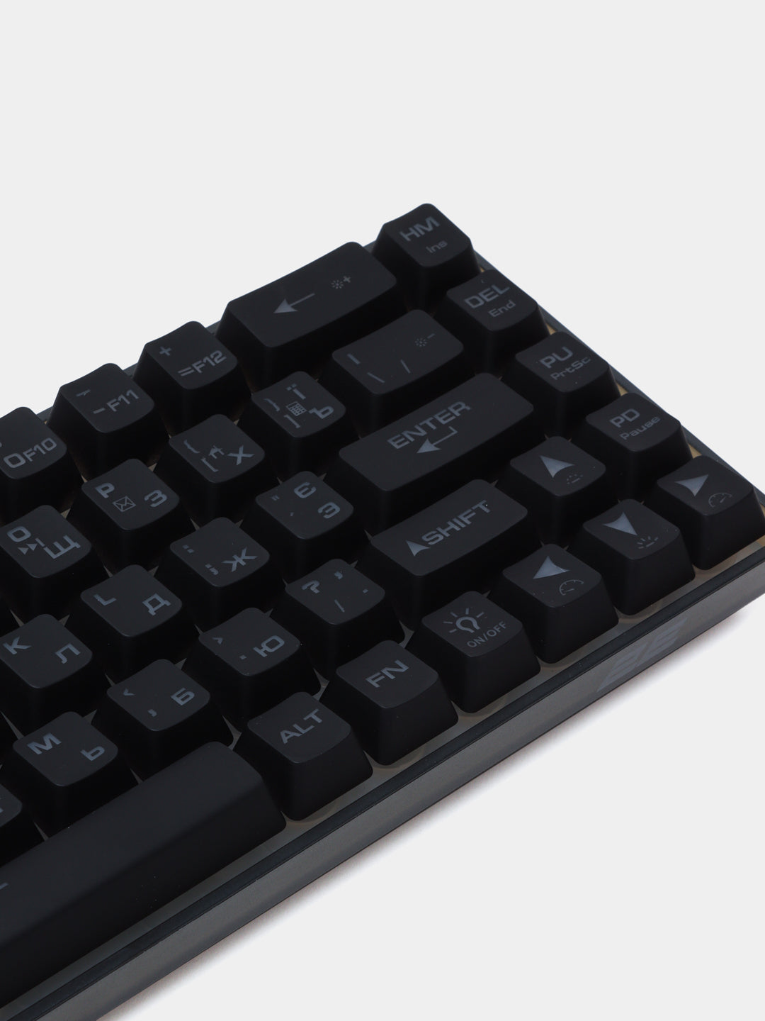O'yin klaviaturasi 2E GAMING KG345 Transaprent USB Black Ukr