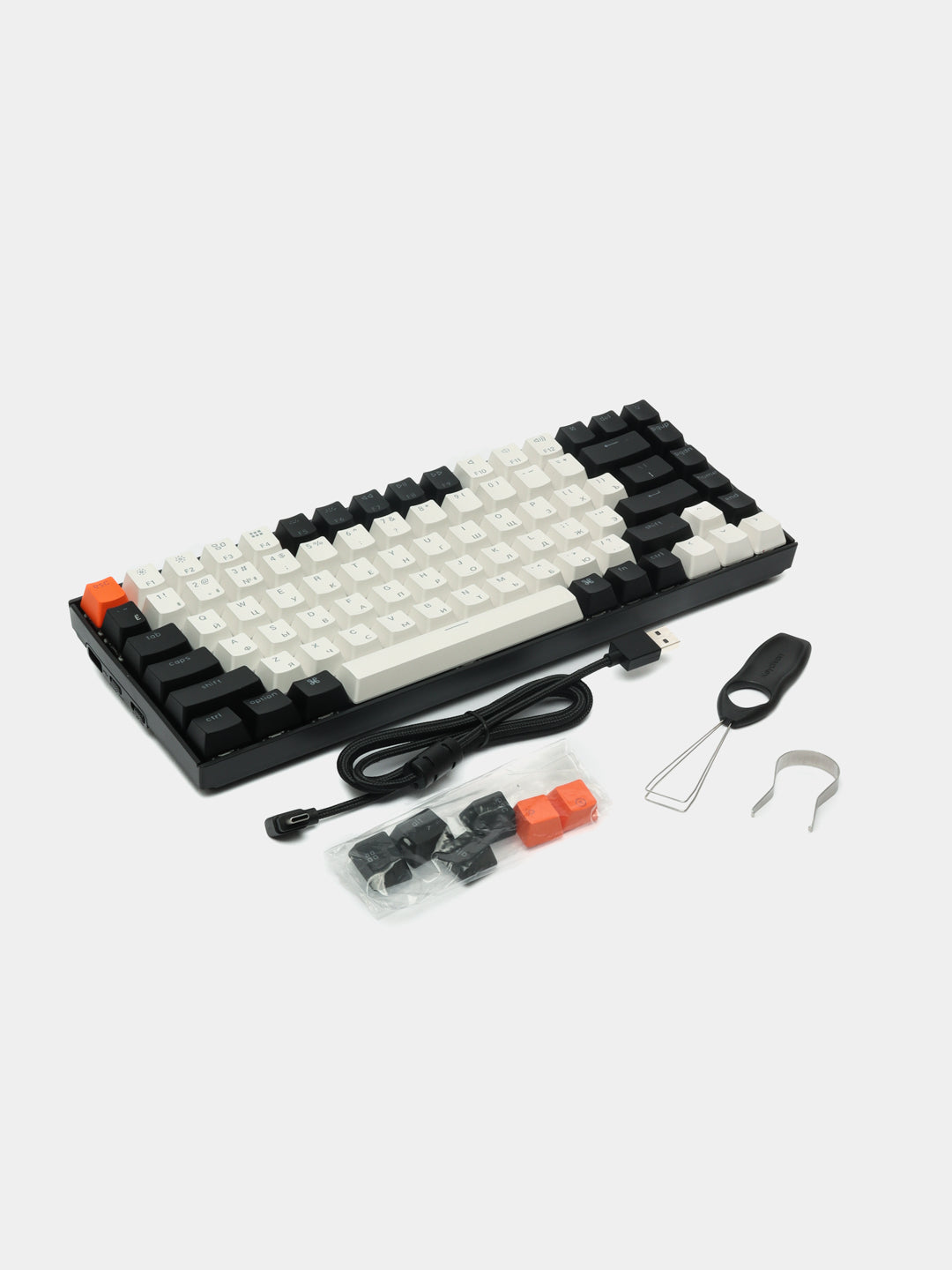 Klaviatura Keychron K2 84 Key Gateron, White LED Blue