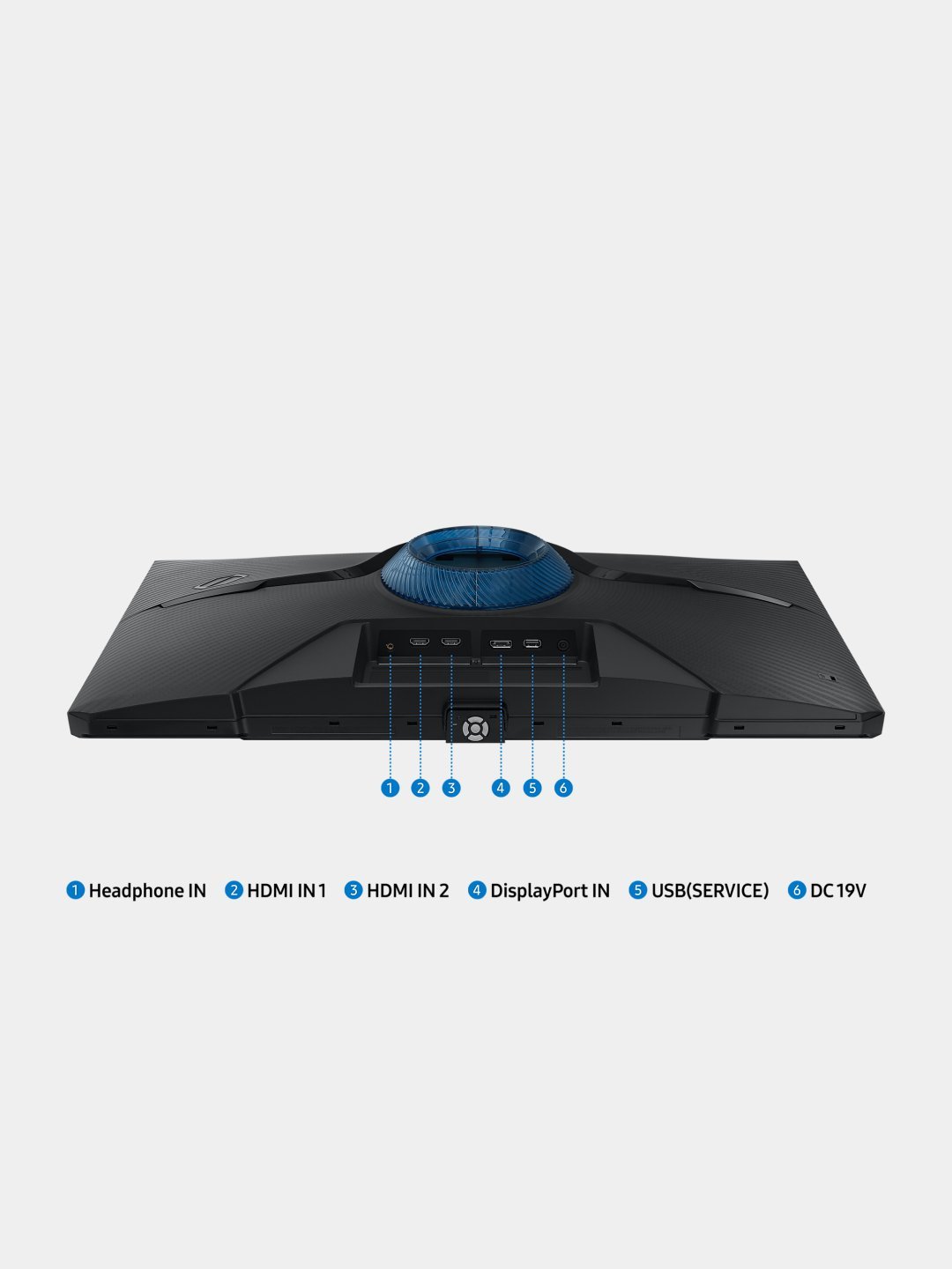 Monitor Samsung Odyssey G4 27 dyuymli Full HD 240Hz IPS 1ms G-Sync HRD10 Pivot