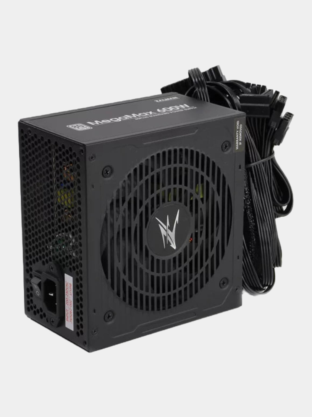 Zalman MegaMax 600-TXII (600w) quvvat manbai, 200-240 VAC,86%, 80+,aPFC, 120mm, MB24, CPU(4+8), 6xSATA ,2xpcie, 4xMOLEX, 1XFDD,OPP,OVP,UVP, SCP