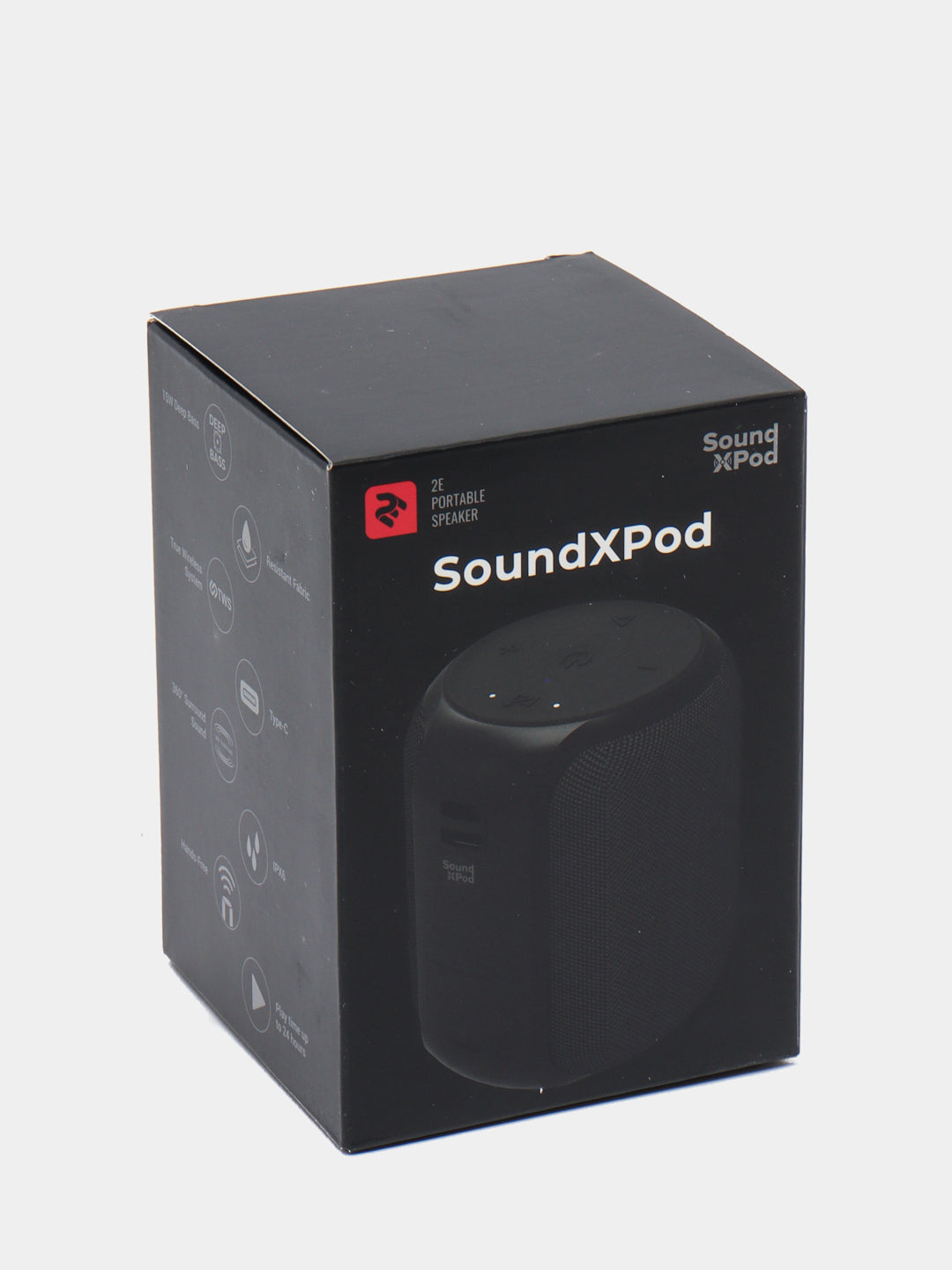 Karnay tizimi 2E SoundXDrum TWS, MP3, Simsiz, Suvga chidamsiz