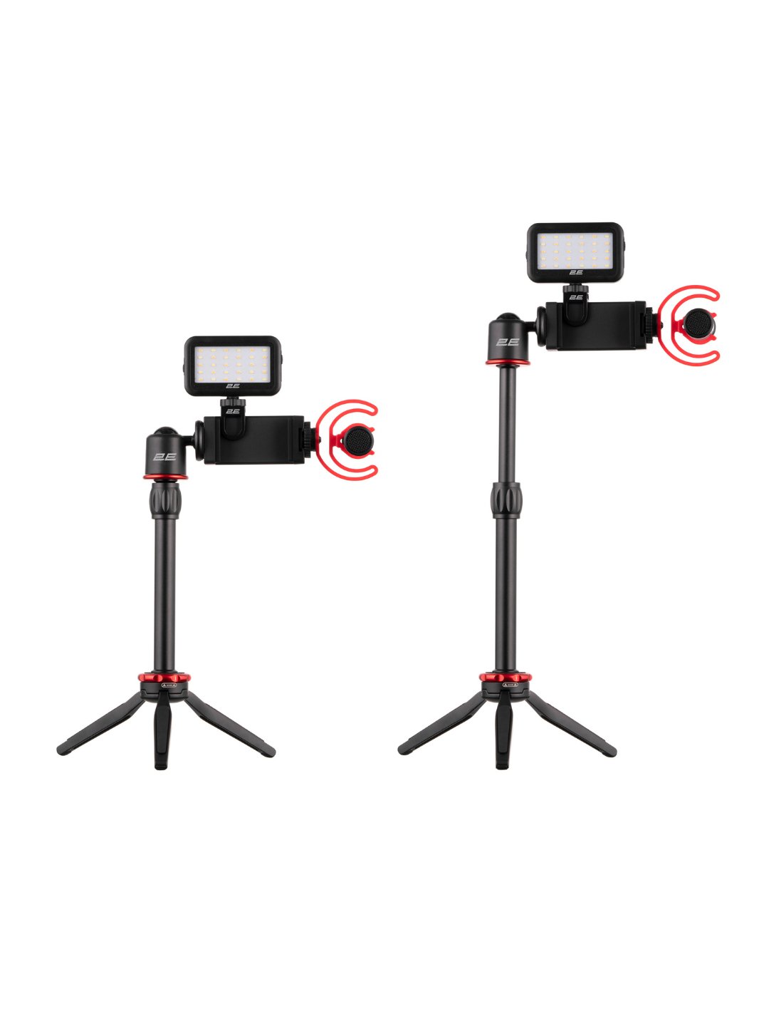 2E AU-SM10S Vlog KIT Maono mobil qurilmalari uchun shtativli mikrofon, 3.5 mm
