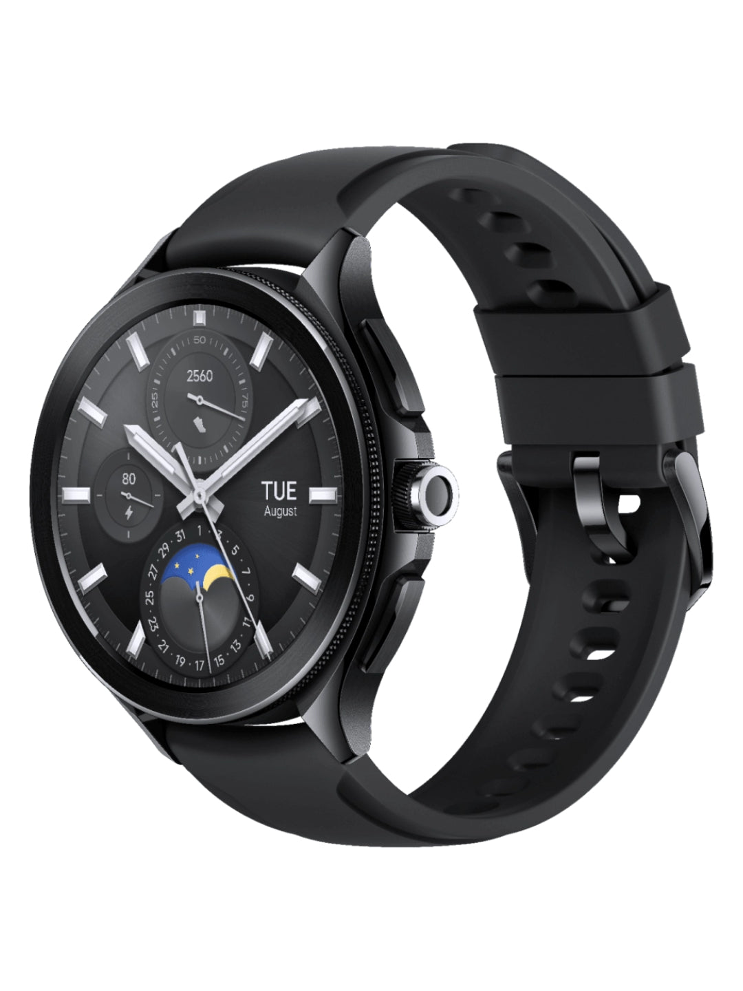 Smart soatlar: Xiaomi Watch 2 Pro - 4G LTE Black Case with Black Fluororubber Strap
