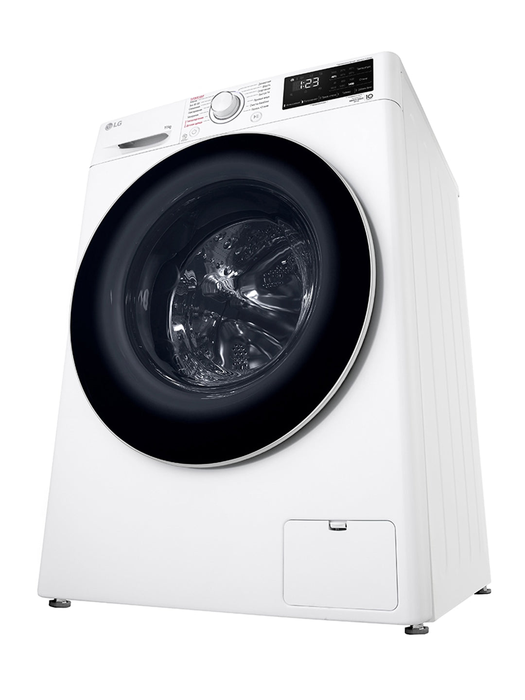 Kir yuvish mashinasi LG F4V3ES6W, 11 kg, Inverter, AIDD Steam