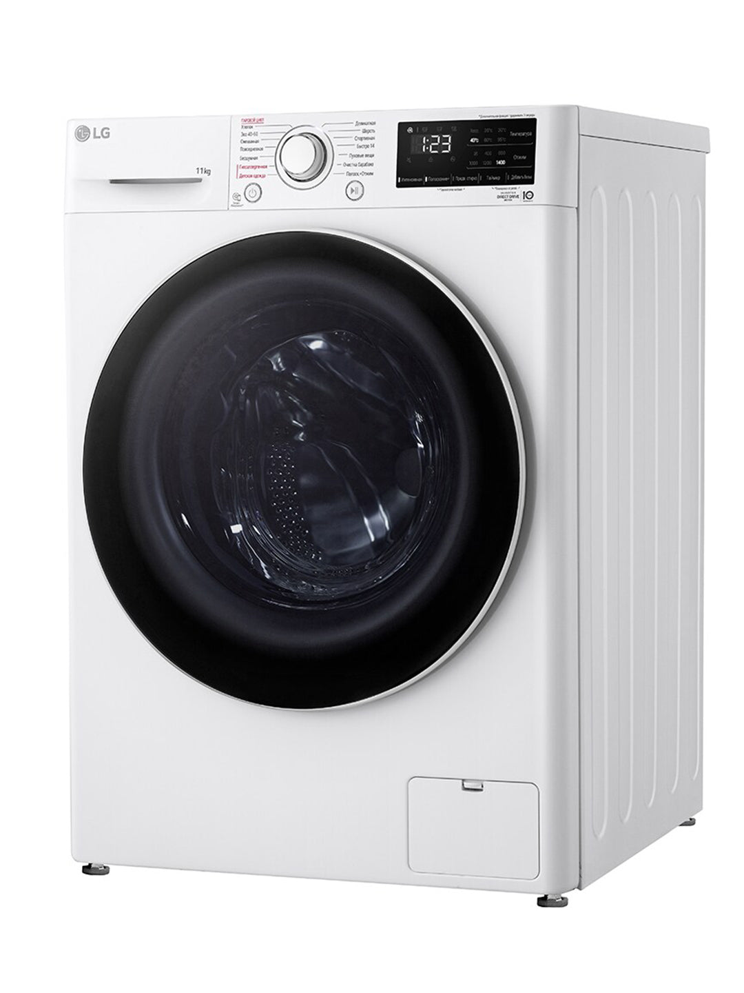 Kir yuvish mashinasi LG F4V3ES6W, 11 kg, Inverter, AIDD Steam
