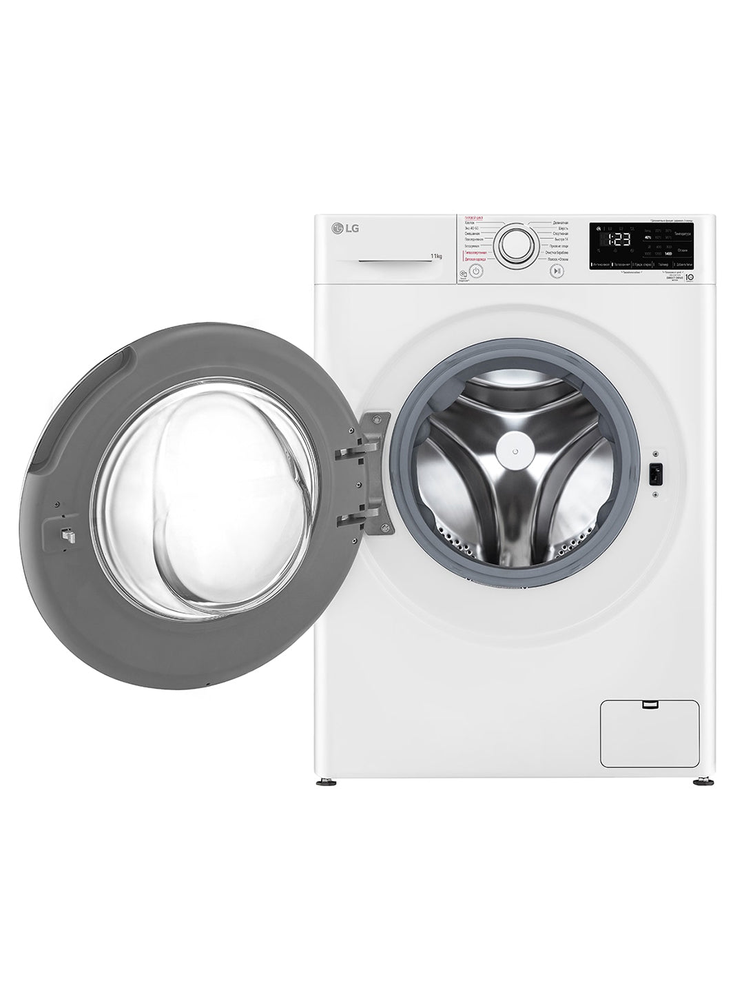 Kir yuvish mashinasi LG F4V3ES6W, 11 kg, Inverter, AIDD Steam