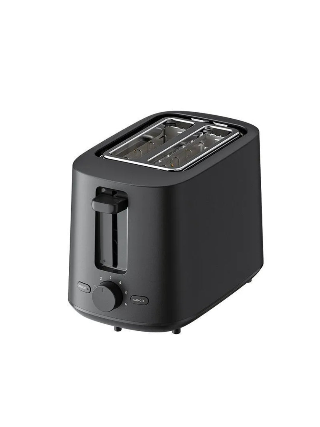 Xiaomi Toaster EU tosteri, isitish va muzdan tushirish, buterbrod va sendvichlar uchun, qora