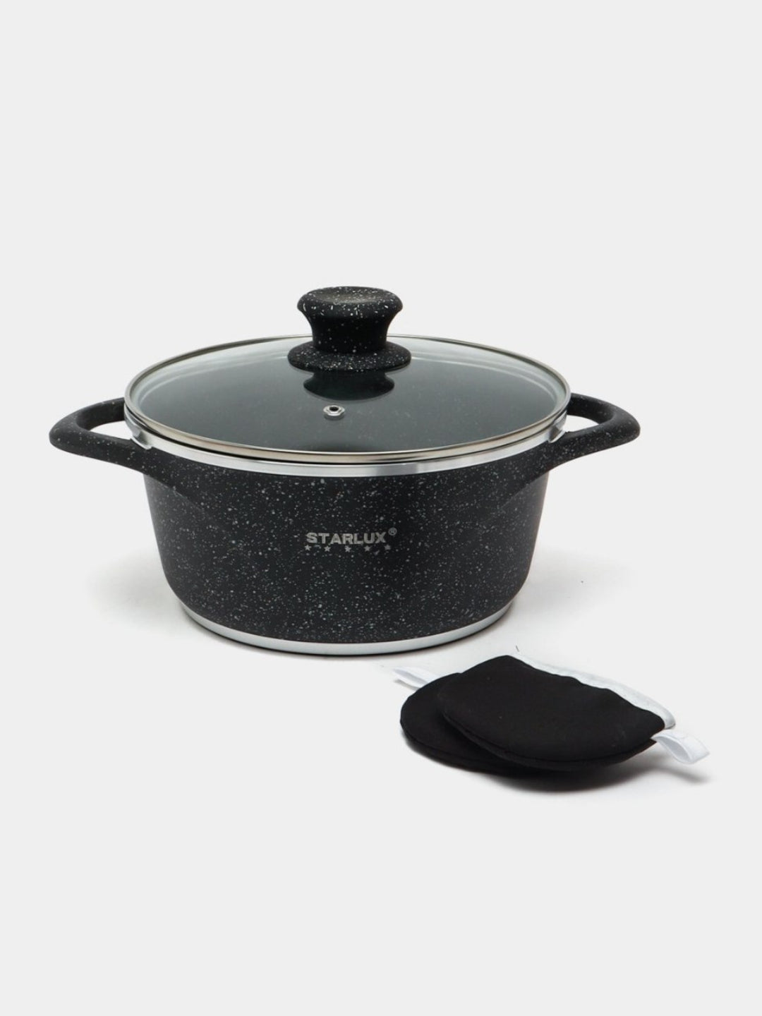 Qozon Starlux, qopqoqli granit yopishmaydigan qoplamali SL1528 28Sm
