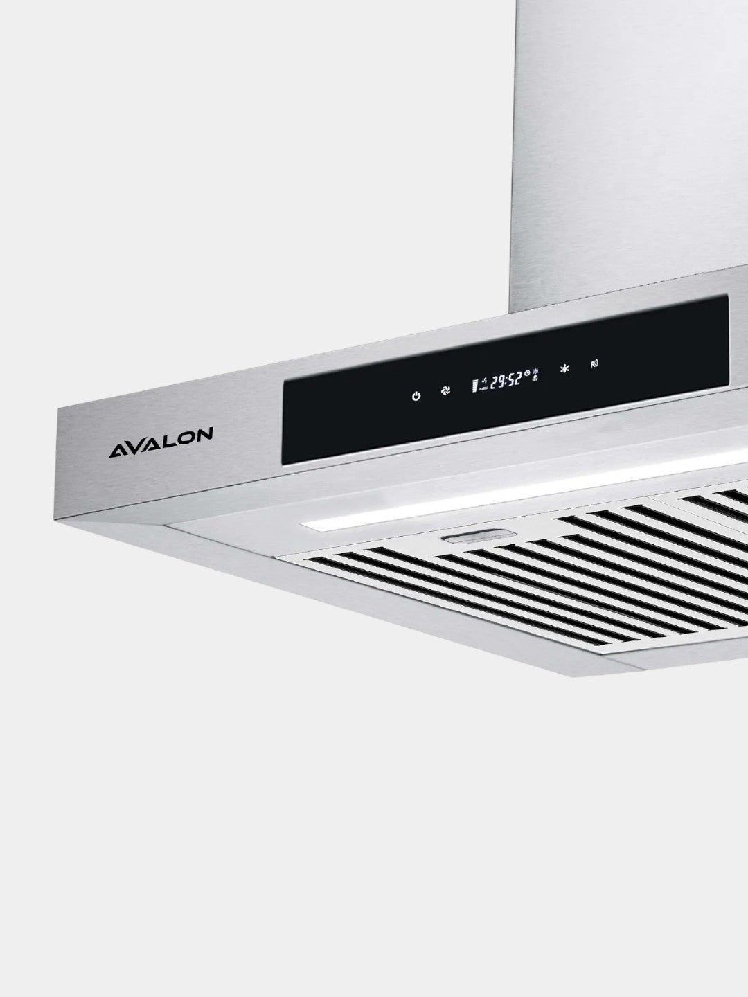 Avalon RH 706 TI Inox Baffle, sensorli boshqaruv, Turbo 320 Vt, 1000 m³/soat
