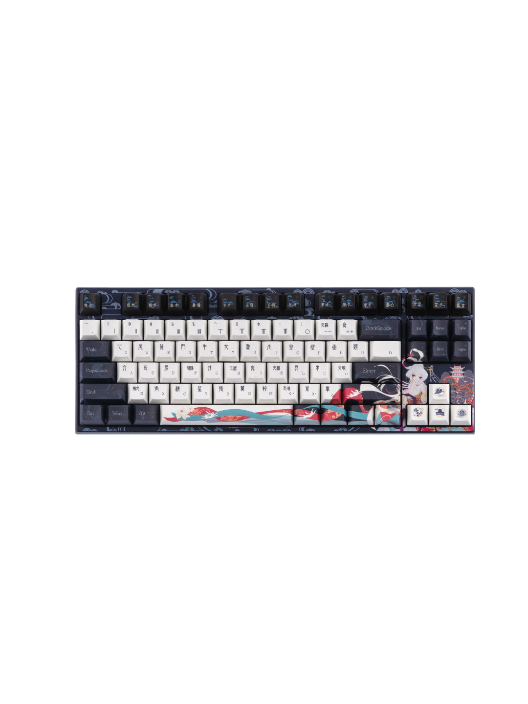Varmilo VPE87 Chang‘e K-Prestige Light o‘yin mexanik klaviaturasi