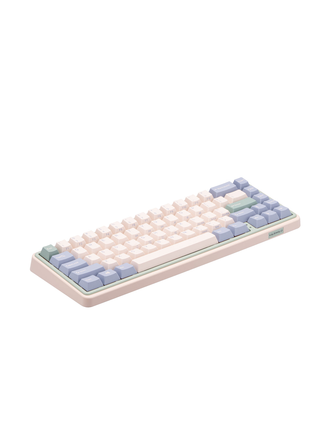 Varmilo klaviaturasi Minilo VXT67 HOT-SWAP Eucalyptus Kailh Prestige BT/WL/USB-A, Hot-Swap