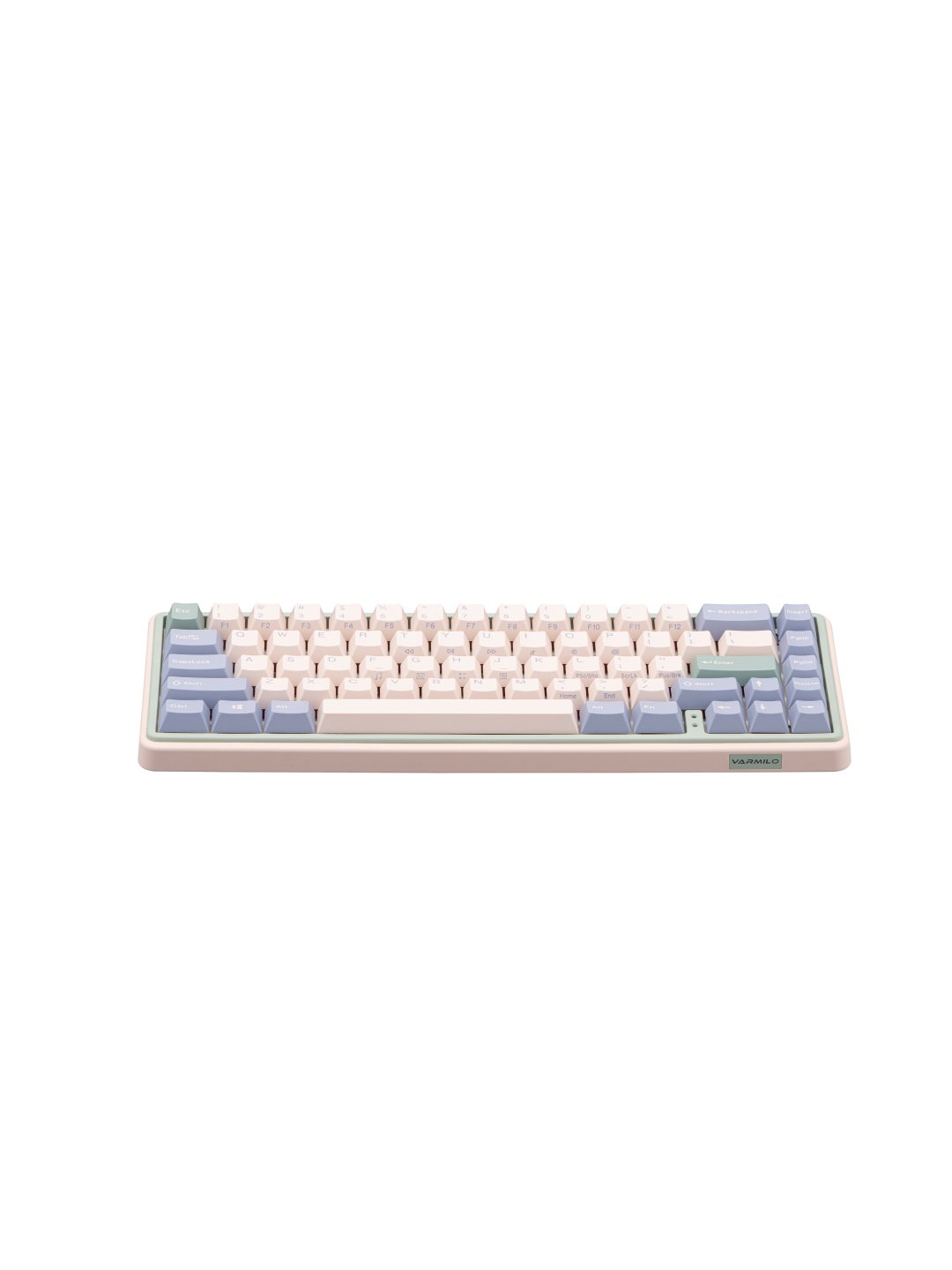Varmilo klaviaturasi Minilo VXT67 HOT-SWAP Eucalyptus Kailh Prestige BT/WL/USB-A, Hot-Swap
