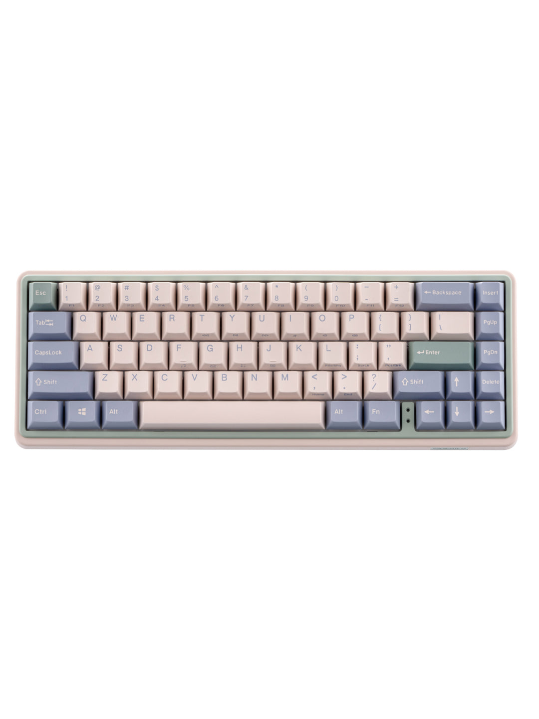 Varmilo klaviaturasi Minilo VXT67 HOT-SWAP Eucalyptus Kailh Prestige BT/WL/USB-A, Hot-Swap