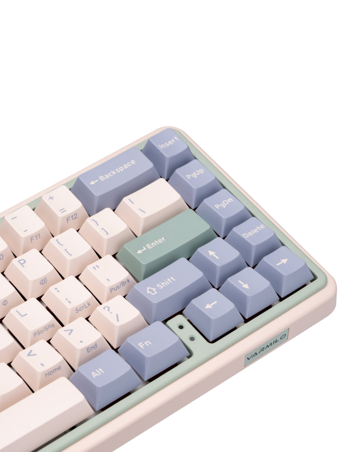 Varmilo klaviaturasi Minilo VXT67 HOT-SWAP Eucalyptus Kailh Prestige BT/WL/USB-A, Hot-Swap