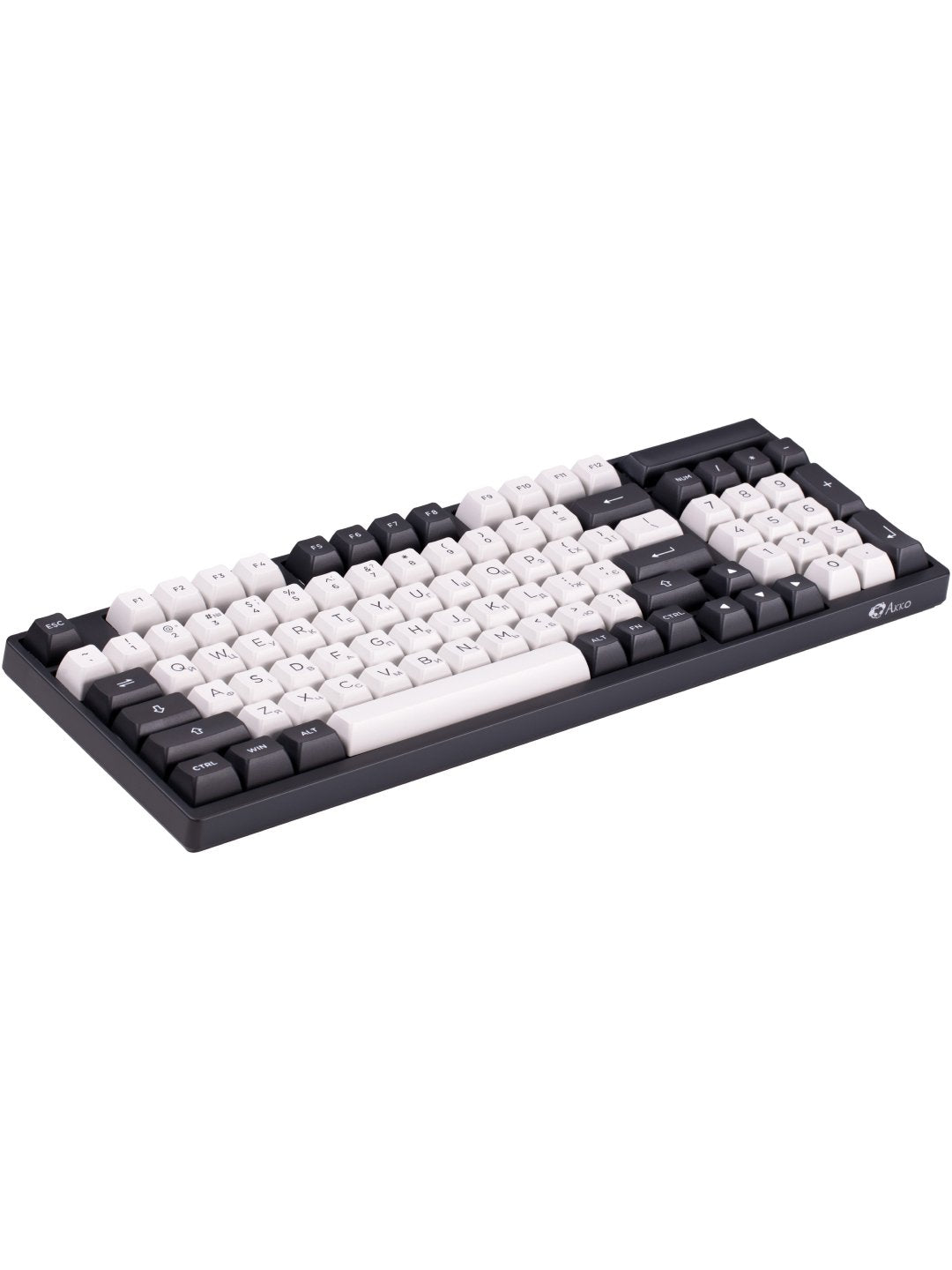 Akko 3098S RGB Dracula Hotswappable CS Silver RGB o‘yin mexanik klaviaturasi