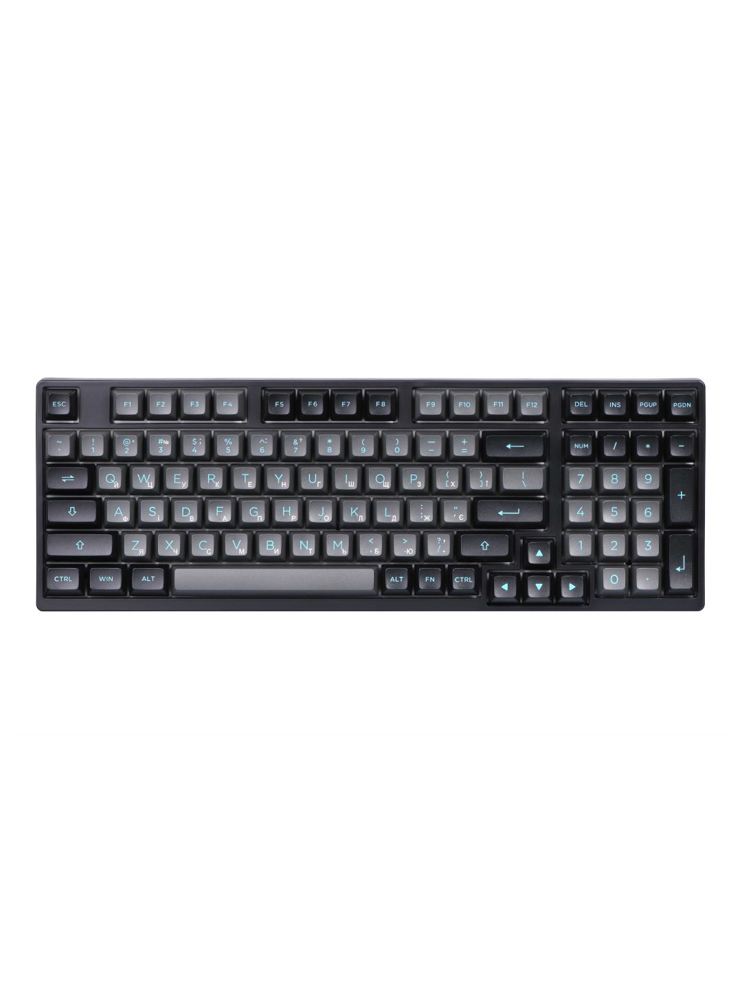 Akko 3098B CS Jelly White RGB o‘yin mexanik klaviaturalari