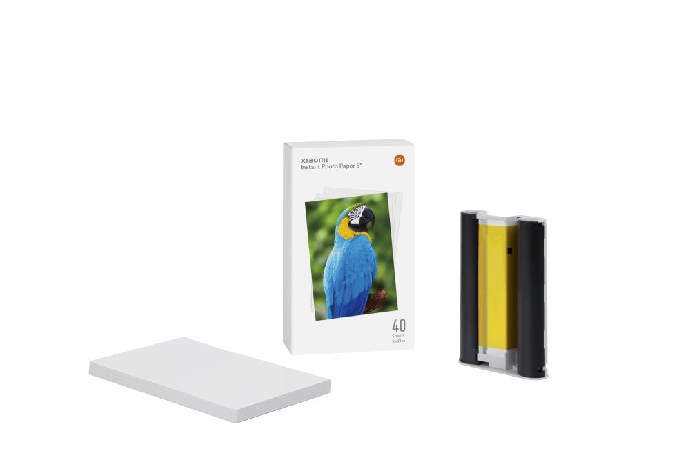 Xiaomi printer uchun ehtiyot qism Xiaomi Instant Photo Paper 6" (40 varaq) (BHR6757GL)