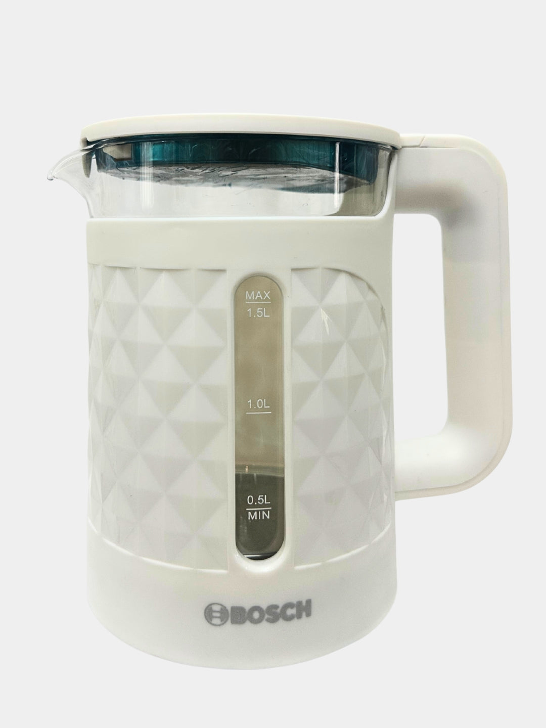 Elektr choynak BOSCH B-1019, 1500Vt, hajmi 1,5 litr, shisha, tez qaynaydi, led chiroqlar