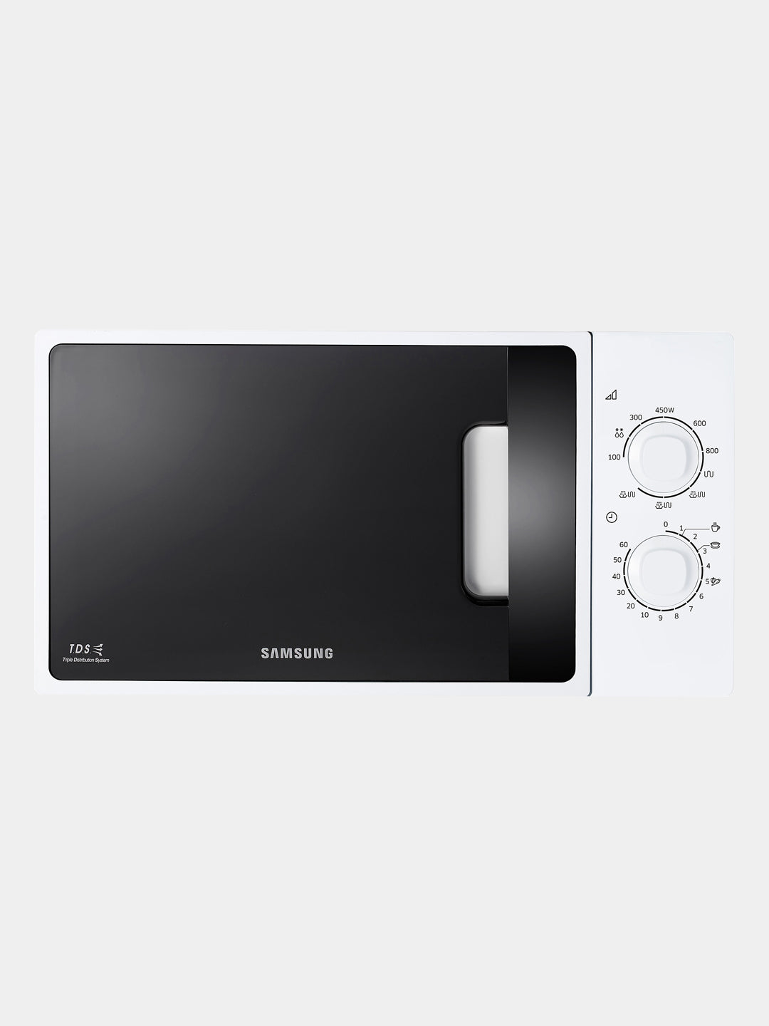 Samsung GE81ARW/UZ mikroto‘lqinli pech – 23 l, gril funksiyasi, keramik qoplama