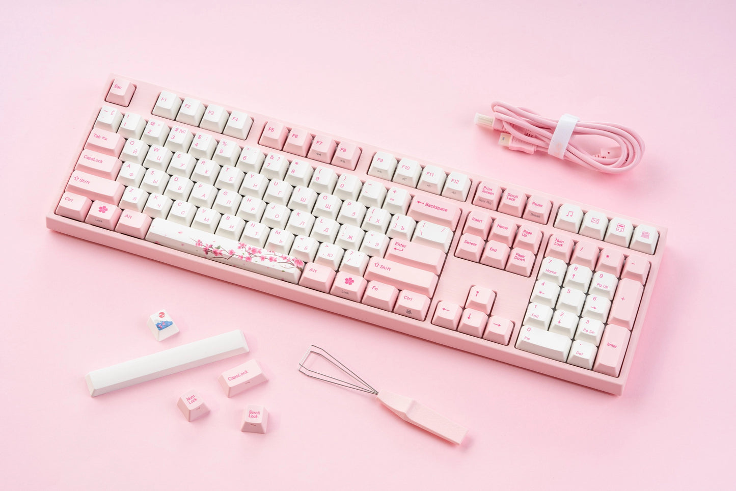 Varmilo VA108M Sakura, Cherry MX Red klaviaturasi