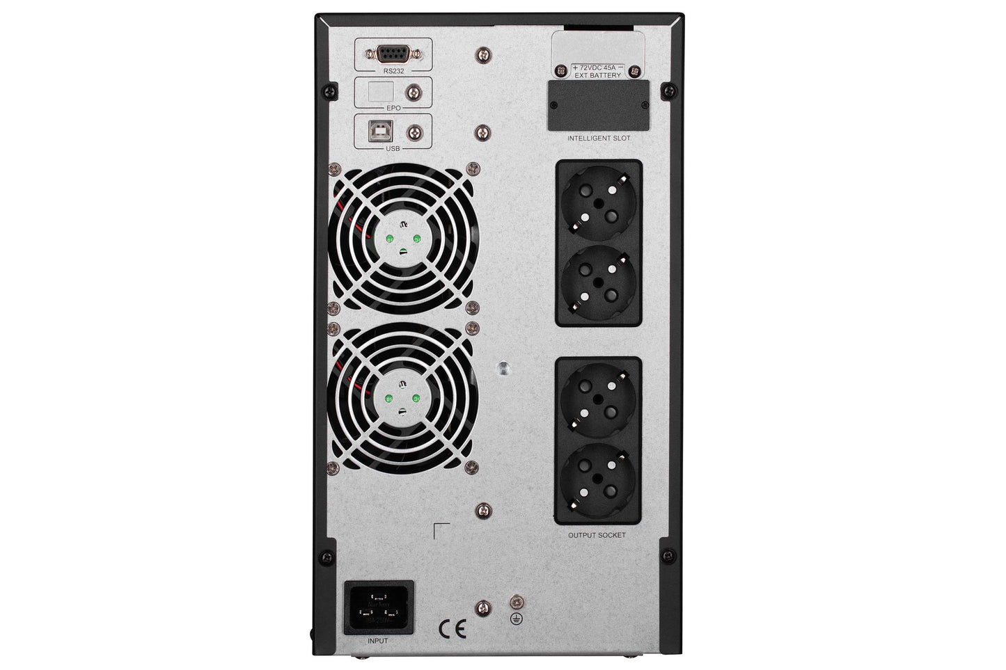 Uzluksiz quvvat manbai 2E OD3000, 3000VA/2700W, LCD, USB, 4XSCHUKO 2E-OD3000