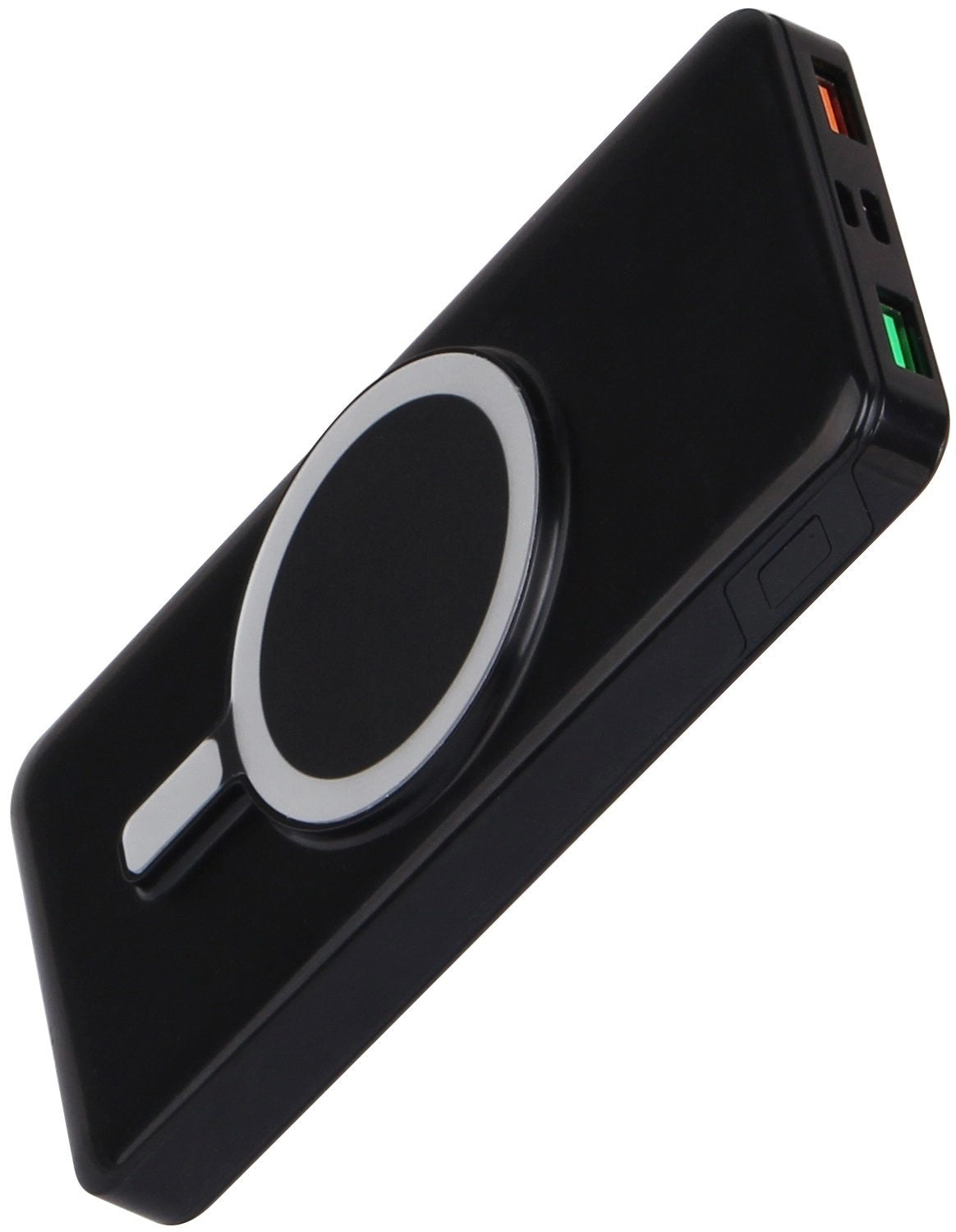 Power Bank 2E Wireless 10000mAh 20W qora tashqi akkumulyatori