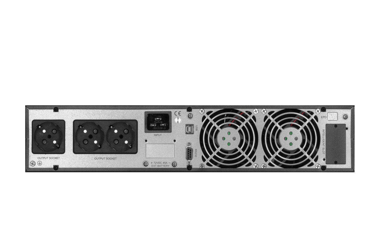 Uzluksiz quvvat manbai 2E OD3000RT, 3000VA/2700W, RT2U, LCD, USB