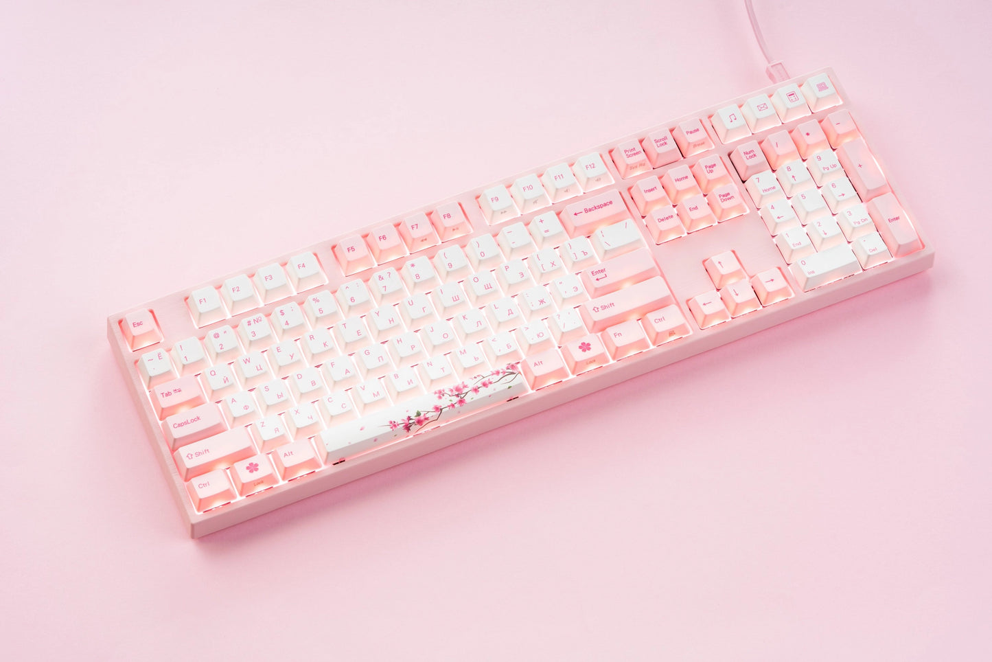Varmilo VA108M Sakura, Cherry MX Red klaviaturasi