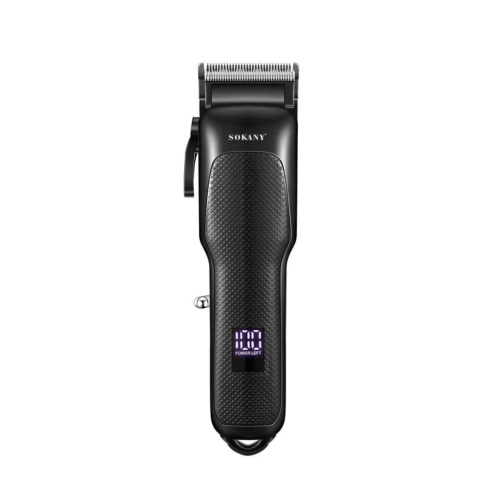 SOKANY SK-16032 professional soch kesish mashinasi zanglamaydigan po'latdan yasalgan kesish boshi va 2000 mAh batareyali