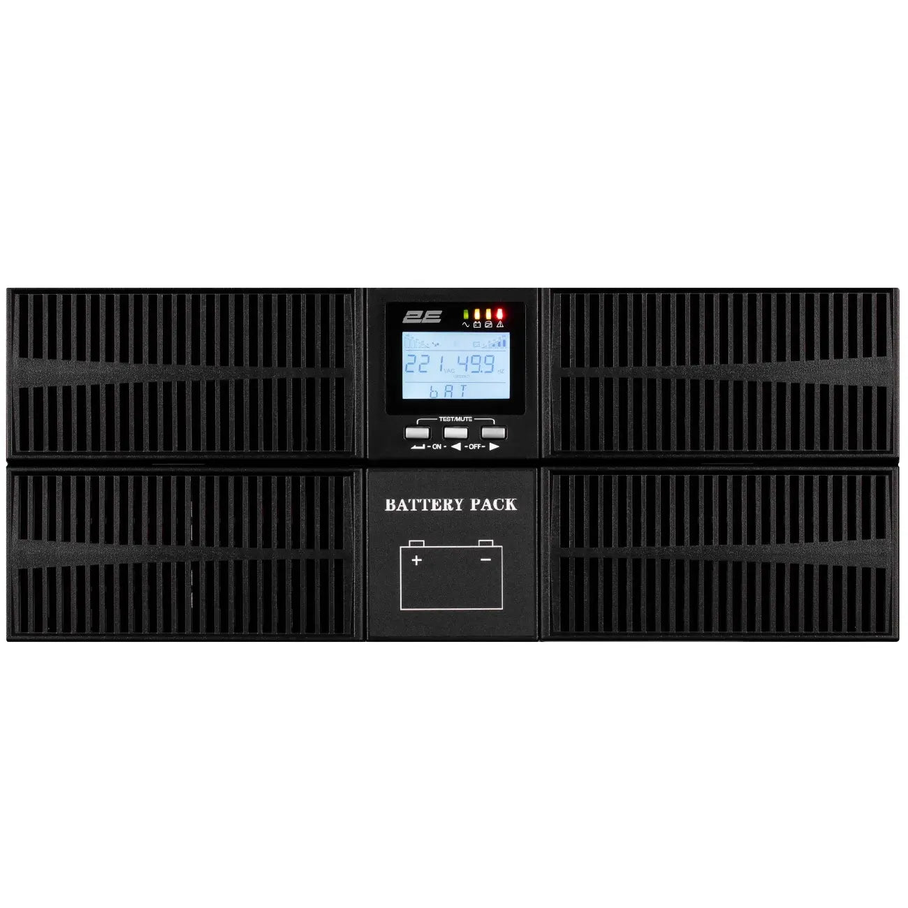 Uzluksiz quvvat manbai 2E SD6000RT, 6KVA/6KW, RT4U, LCD, USB, TERMINAL