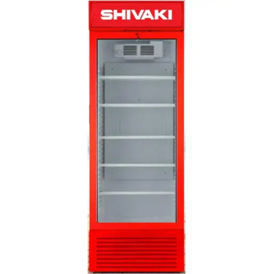 Shivaki SHS190SN Red Local Vitrin sovutgichi