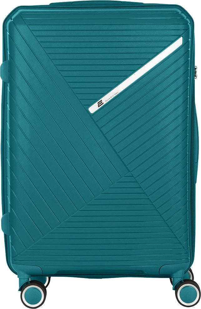 2E SIGMA (L+M+S) Aquamarine plastik chamadonlar to‘plami