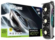 Видеокарта ZOTAC GeForce RTX 4070 Ti TRINITY 12GB (ZT-D40710D-10P), Retail