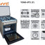 Ferre ND60-4PX gaz plitasi (FFD)