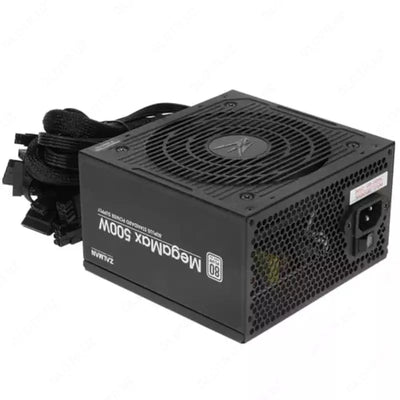 Quvvat manbai "Zalman" MegaMax 500-TXII, 500W (Art. - ZM500-TXII) Qora