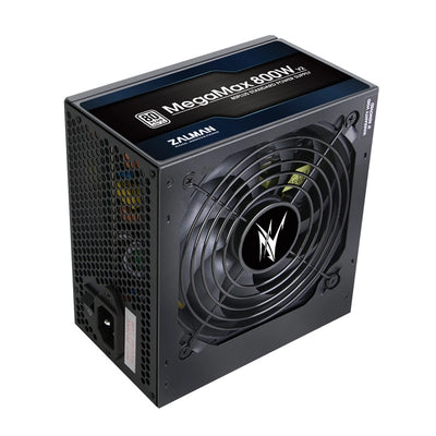 Quvvat manbai Zalman MegaMax 800-TXII (800W), 200-240 VAC, 87%, 80+, aPFC, 120mm, MB24, CPU (4+4.8), 8x