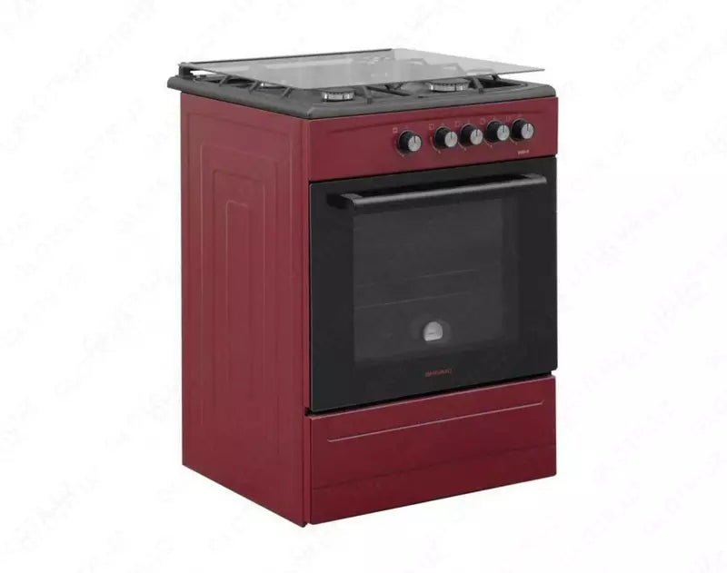 Gaz plita 6300-K Shivaki KP GK bilan oq