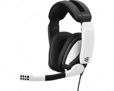 Epos|Sennheiser GSP 301, 3.5 mm eshitish vositasi, qora / oq