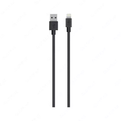 Belkin USB 2.0 Lightning - USB-A, 1.2 m, qora kabel