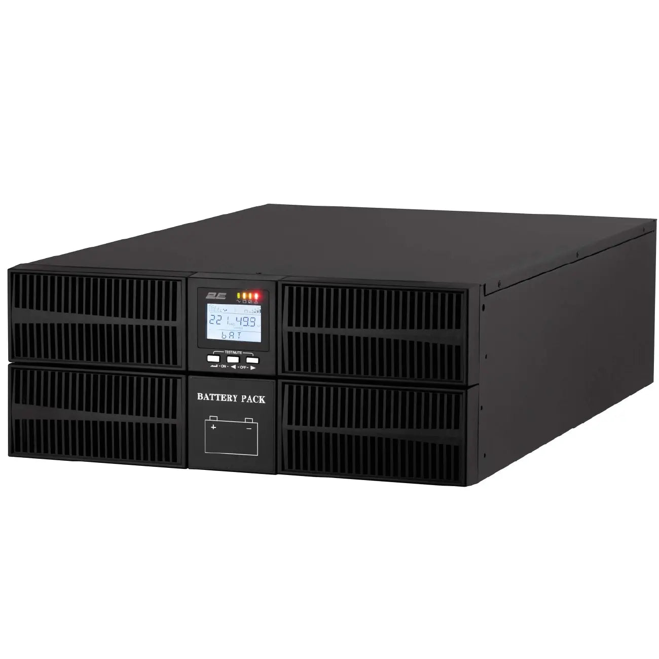 Uzluksiz quvvat manbai 2E SD6000RT, 6KVA/6KW, RT4U, LCD, USB, TERMINAL