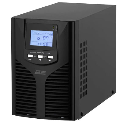 Uzluksiz quvvat manbai 2E OD1000, 1000VA/900W, LCD, USB, 2XSCHUKO 2E-OD1000