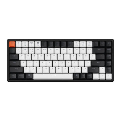 Klaviatura Keychron K2 84 Key Aluminum Frame HotSwappable Gateron Mechanical Keyboard RGB Red Russian Layout