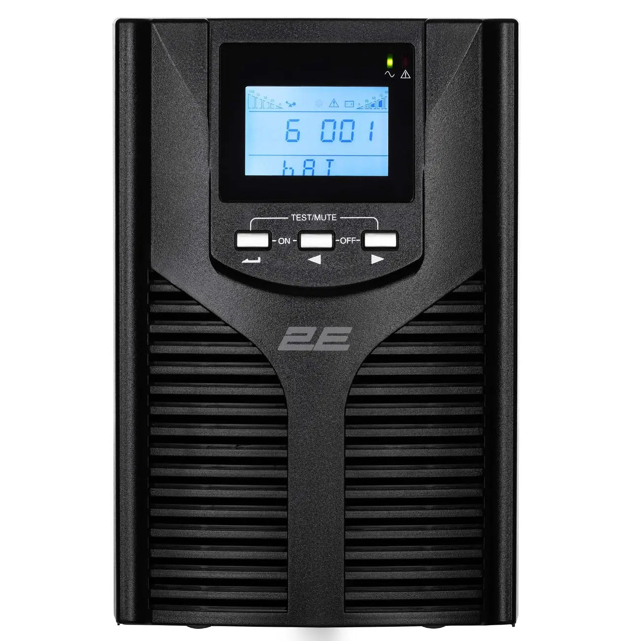 Uzluksiz quvvat manbai 2E OD1000, 1000VA/900W, LCD, USB, 2XSCHUKO 2E-OD1000