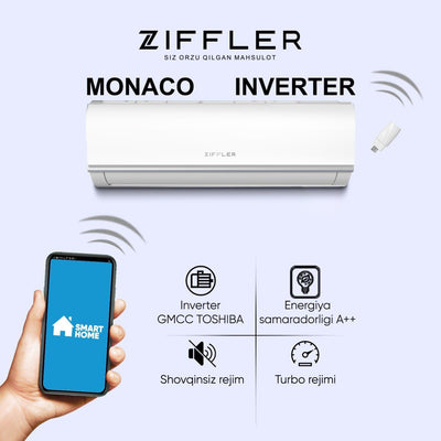 Ziffler Monaco Inverter 18 konditsioneri