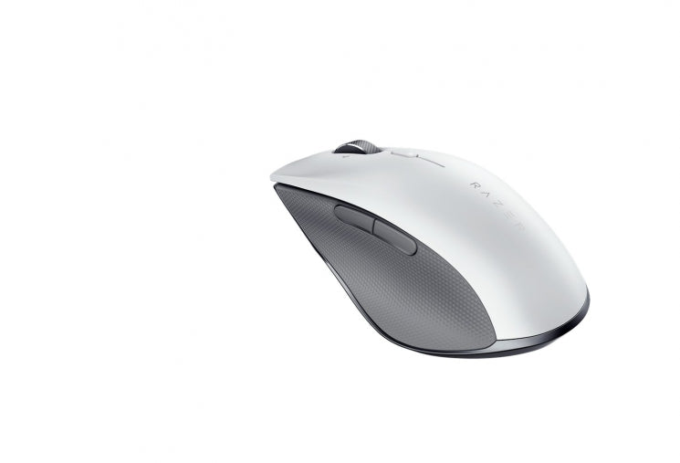 Razer Pro Click sichqonchasi, USB-A / WL / BT, oq va kulrang
