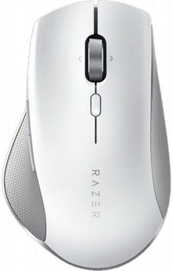 Razer Pro Click sichqonchasi, USB-A / WL / BT, oq va kulrang