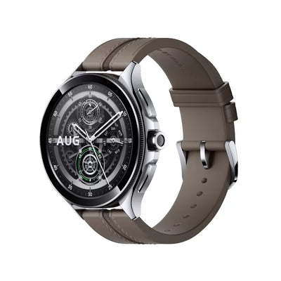 Jigarrang charm tasmali 2 Pro - Bluetooth kumush korpusini tomosha qiling