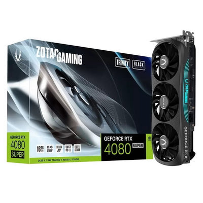 Video karta ZOTAC GeForce RTX 4080 SUPER 16GB GDDR6X Trinity Black Edition