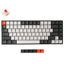Klaviatura Keychron K2 84 Key Aluminum Frame HotSwappable Gateron Mechanical Keyboard RGB Red Russian Layout